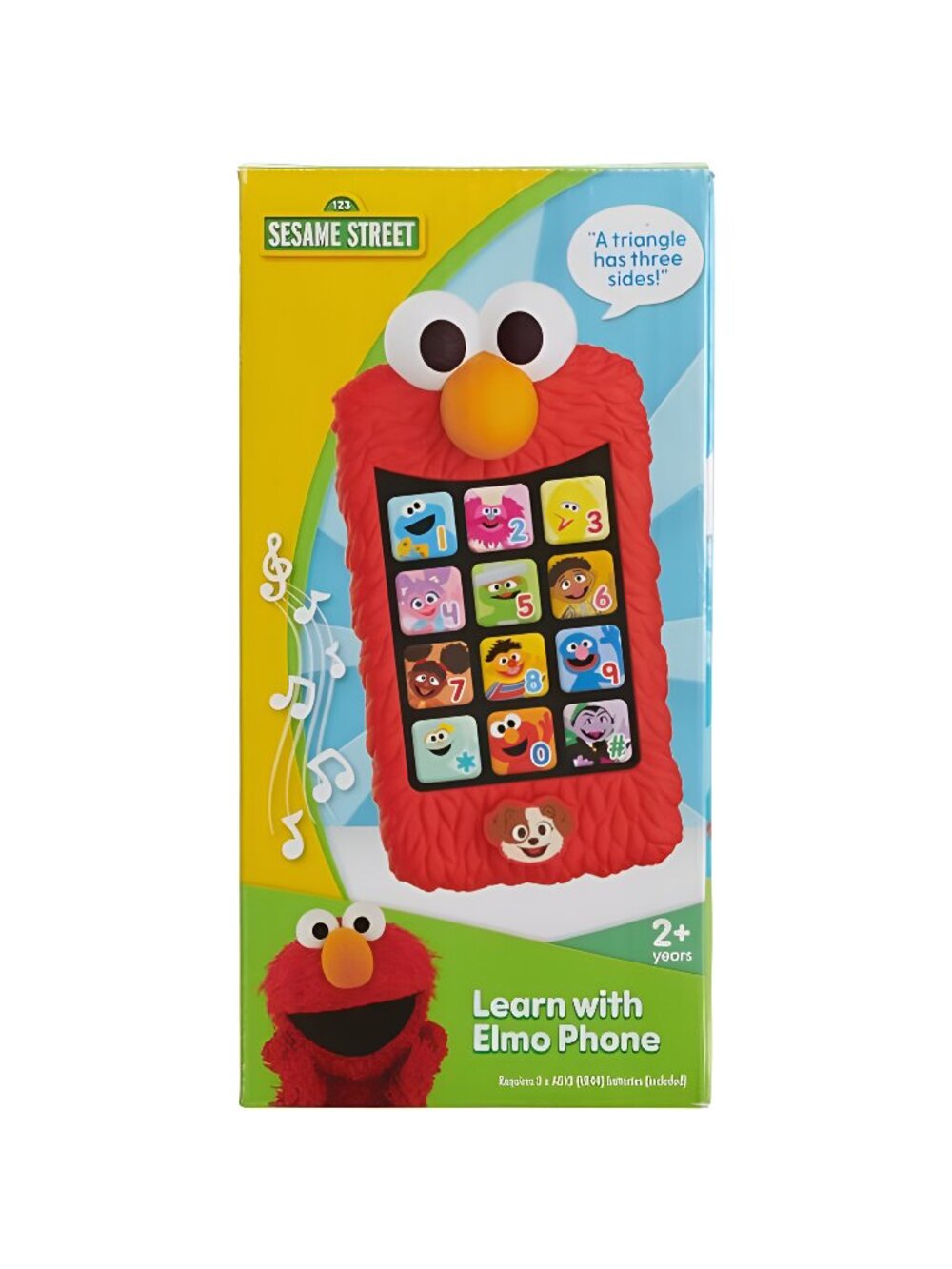 SESAME STREET Learn with Elmo Pretend Play Phone, Learning and Education, Kids